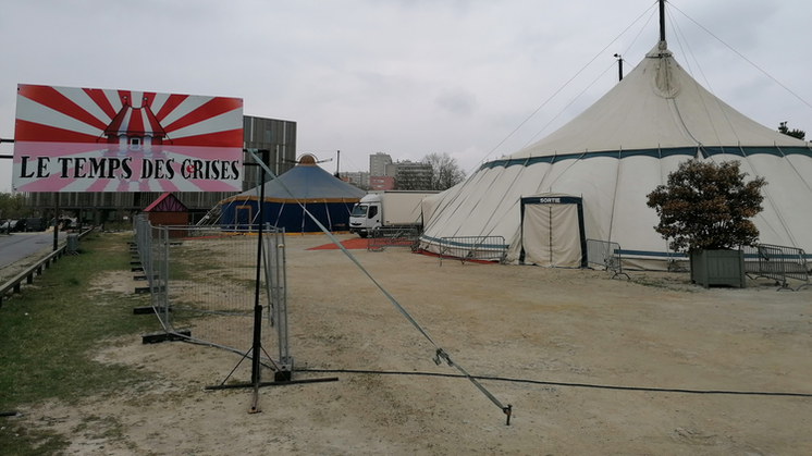 Chapiteau TRAC - Parking de l'hippodrome de Reims